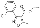 CAS 登录号：83817-50-9， 3-(2-氯苯基)-5-甲基异恶唑-4-羧酸乙酯