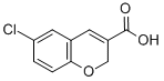CAS 登录号：83823-06-7， 6-氯-2H-1-苯并吡喃-3-羧酸