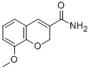 CAS#: 83823-29-4, 8-Methoxy-2H-1-Benzopyran-3-Carboxamide