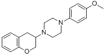 CAS#: 83823-54-5, 1-(3,4-Dihydro-2H-1-Benzopyran-3-Yl)-4-(4-Methoxyphenyl)Piperazine