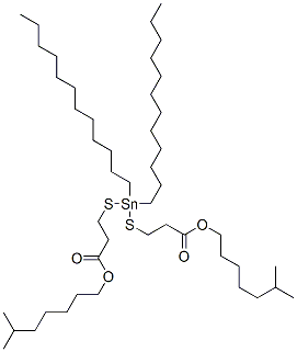 CAS#: 83846-45-1, 3,3'-[(Didodecylstannylene)Bis(Thio)]Bis-Propanoic Acid Diisooctyl Ester