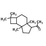 CAS 登录号：83846-52-0， 1-(2,2,4a,7a-四甲基十氢-1H-环丁[e]茚-5-基)乙酮