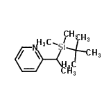 CAS 登录号：83862-20-8， 2-{1-[二甲基(2-甲基-2-丙基)硅烷基]乙基}吡啶