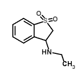 CAS#: 83863-52-9, N-Ethyl-2,3-dihydro-1-benzothiophen-3-amine 1,1-dioxide