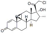 CAS#: 83881-08-7, 21-Chloro-9-beta,11-beta-Epoxy-17-Hydroxy-16-alpha-Methylpregna-1,4-Diene-3,20-Dione