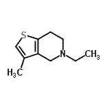 CAS#: 838830-20-9, 5-Ethyl-3-methyl-4,5,6,7-tetrahydrothieno[3,2-c]pyridine