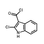 CAS#: 83894-17-1, 2-Chloro-1H-indole-3-carbonyl chloride