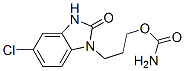 CAS 登录号：83898-40-2， 1-[3-[(氨基羰基)氧基]丙基]-5-氯-1,3-二氢-2H-苯并咪唑-2-酮