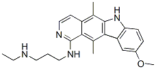 CAS 登录号：83948-11-2， N-[3-(乙胺)丙基]-5,11-二甲基-9-甲氧基-6H-吡啶并[4,3-b]咔唑-1-胺