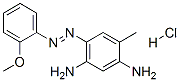 CAS#: 83969-24-8, 5-[(2-Methoxyphenyl)Azo]Toluene-2,4-Diamine Hydrochloride
