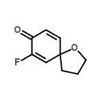 CAS#: 839694-38-1, 7-Fluoro-1-oxaspiro[4.5]deca-6,9-dien-8-one