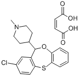 CAS#: 83986-04-3, 8-Chloro-6-(1-Methyl-4-Piperidyl)-6H-Dibenz(B,E)-1,4-Oxathiepin Hydrogen Maleate