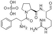 CAS#: 83997-16-4, (S)-D-Phenylalanyl-N-(4-((Aminoiminomethyl)Amino)-1-Formylbutyl)-L-Prolinamide Sulfate (1:1)