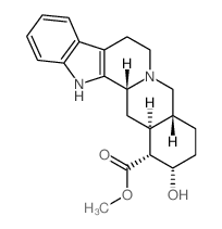 CAS#: 84-37-7, (3b)-17alpha-Hydroxyyohimban-16b-Carboxylic Acid Methyl Ester