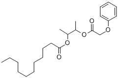 CAS#: 84006-72-4, 1-Methyl-2-((Phenoxyacetyl)Oxy)Propyl Undecanoate