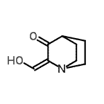 CAS 登录号：84021-19-2， (2E)-2-(羟基亚甲基)奎宁环-3-酮