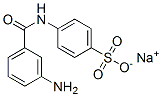 CAS 登录号：84029-49-2， 4-[(3-氨基苯甲酰)氨基]-苯磺酸钠盐(1:1)