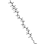 CAS 登录号：84029-54-9， 1,1,2,3,4,5,5,6,6,7,7,8,8,9,9,11,11,12,12,14,14,15,15,17,17,18,18,20,20,21,21,22,22,23-四三十碳氟-10,13,16,19-四氧杂二十八-1,3-二烯