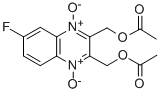 CAS 登录号:84044-37-1, 6-氟-2,3-喹喔啉二甲醇二乙酸酯 1,4-二氧化物