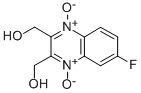 CAS 登录号:84044-38-2, 6-氟-2,3-二(羟基甲基)喹喔啉 1,4-二-N-氧化物