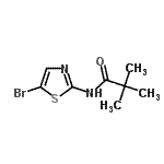 CAS#: 840493-84-7, N-(5-Bromo-1,3-thiazol-2-yl)-2,2-dimethylpropanamide