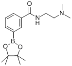 CAS 登录号：840521-76-8， 3-(2-(二甲基氨基)乙基氨基甲酰)苯硼酸频哪醇酯