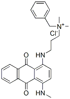 CAS#: 84074-43-1, Benzyl[3-[[9,10-Dihydro-4-(Methylamino)-9,10-Dioxo-1-Anthryl]Amino]Propyl]Dimethylammonium Chloride