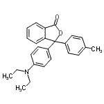 CAS 登录号：84083-17-0， 3-[4-(二乙基氨基)苯基]-3-(4-甲基苯基)-2-苯并呋喃-1(3H)-酮