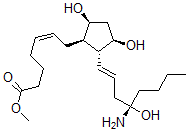 CAS#: 84121-11-9, Methyl (Z)-7-[(1R,2R,3R,5S)-2-[(E,4S)-4-amino-4-hydroxyoct-1-enyl]-3,5-dihydroxycyclopentyl]hept-5-enoate