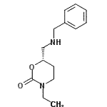 CAS 登录号：841261-83-4， (6S)-6-[(苄基氨基)甲基]-3-乙基-1,3-恶嗪烷-2-酮
