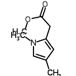 CAS#: 84145-71-1, Methyl (1,4-dimethyl-1H-pyrrol-2-yl)acetate