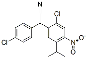 CAS 登录号:84196-19-0, (2-氯-5-异丙基-4-硝基苯基)(4-氯苯基)乙腈