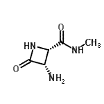 CAS 登录号：84209-05-2， (2S,3S)-3-氨基-N-甲基-4-氧代-2-吖丁啶甲酰胺