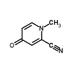 CAS#: 84225-75-2, 1-Methyl-4-oxo-1,4-dihydro-2-pyridinecarbonitrile