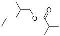 CAS 登录号：84254-82-0， 2-甲基戊基异丁酸酯
