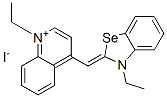CAS#: 84255-09-4, 1-Ethyl-4-[(3-Ethyl-2(3H)-Benzoselenazolylidene)Methyl]-Quinolinium Iodide