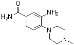 CAS 登录号：842961-35-7， 3-氨基-4-(4-甲基-1-哌嗪基)苯甲酰胺