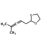 CAS#: 84347-87-5, 2-(4-Methyl-2,3-pentadien-1-yl)-1,3-dioxolane