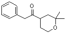 CAS#: 84360-52-1, 1-(2,2-Dimethyltetrahydro-2H-pyran-4-yl)-2-phenylethanone