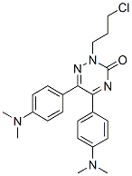 CAS#: 84423-97-2, 2-(3-Chloropropyl)-5,6-Bis(4-Dimethylaminophenyl)-1,2,4-Triazin-3-One