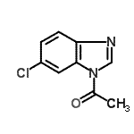 CAS#: 84445-77-2, 1-(6-Chloro-1H-benzimidazol-1-yl)ethanone