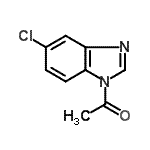 CAS#: 84445-78-3, 1-(5-Chloro-1H-benzimidazol-1-yl)ethanone