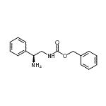 CAS 登录号：84477-93-0， 苄基[(2S)-2-氨基-2-苯基乙基]氨基甲酸酯