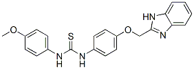 CAS#: 84484-01-5, 1-[4-(1H-Benzoimidazol-2-Ylmethoxy)Phenyl]-3-(4-Methoxyphenyl)Thiourea