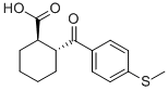 CAS#: 844856-85-5, trans-2-(4-Thiomethylbenzoyl)Cyclohexane-1-Carboxylic Acid