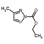 CAS#: 844857-58-5, Ethyl 5-methyl-2H-1,2,3-diazaphosphole-2-carboxylate