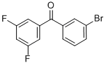 CAS#: 844879-37-4, 3-Bromo-3',5'-Difluorobenzophenone