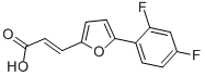CAS#: 844891-16-3, 3-[5-(2,4-Difluorophenyl)-2-Furyl]Acrylic Acid