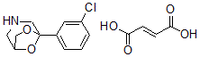CAS#: 84508-98-5, But-2-Enedioic Acid, 1-(3-Chlorophenyl)-7,8-Dioxa-3-Azabicyclo[3.2.1]Octane