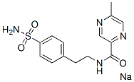 CAS#: 84522-34-9, Sodium 5-Methyl-N-[2-(4-Sulphamoylphenyl)Ethyl]Pyrazinecarboxamidate